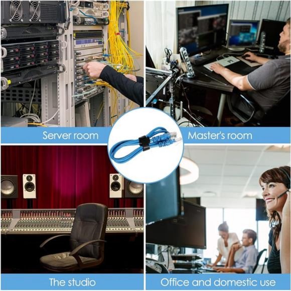 120PCS 6 Inch Reusable Cable Ties Wire Ties Cord Organizer Cable Organizer - Picture 6 of 7